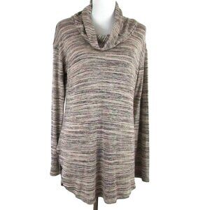 Knox Rose Tunic Cowl Neck Top Women's Size 1 Long Sleeves